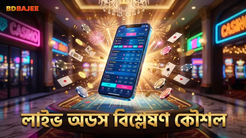 লাইভ অডস বিশ্লেষণ করে সঠিক সিদ্ধান্ত নেয়া যায়।