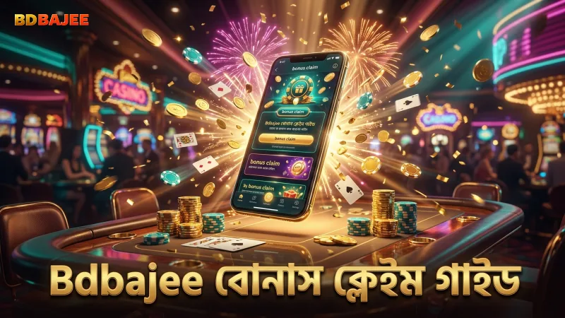 Bdbajee থেকে বোনাস ক্লেইমের সঠিক পদ্ধতি।