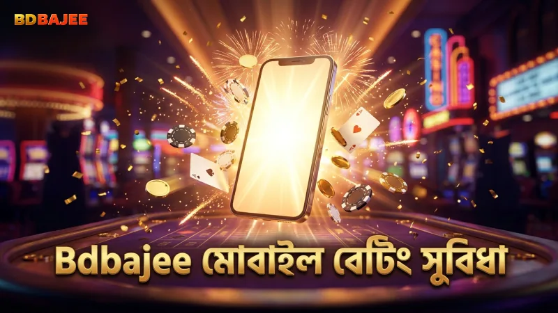 Bdbajee অ্যাপের মাধ্যমে মোবাইল বেটিং দ্রুত ও সহজ।