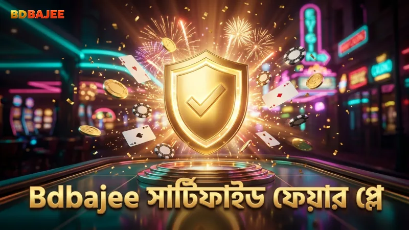 সার্টিফাইড ফেয়ার প্লে সিস্টেমে Bdbajee বিশ্বাস যোগান