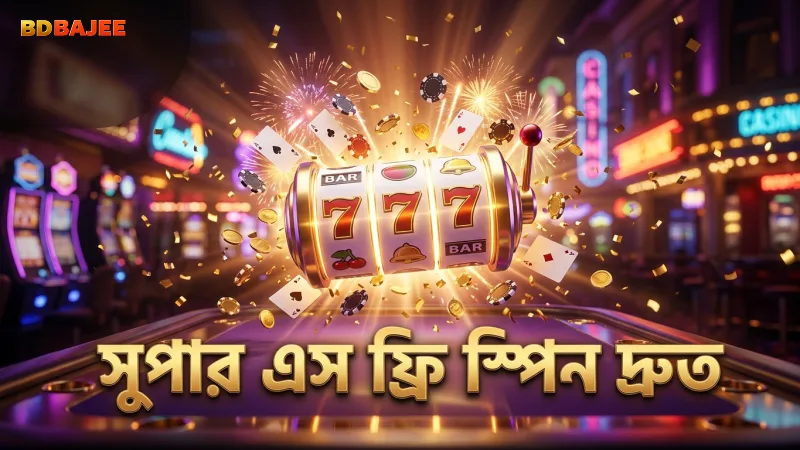 সুপার এস ফ্রি স্পিন ফিচারের দ্রুত ট্রিগারিং নির্দেশনা